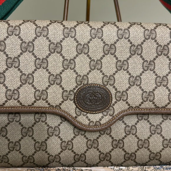 Gucci Envelope GG Monogram Shoulder Bag/Clutch - Picture 3 of 17